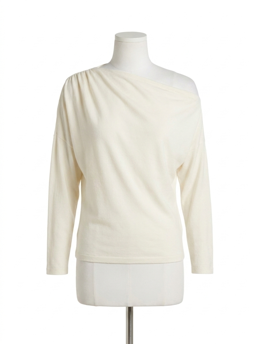 NEW NATION LTD pietra off shoulder top in porcelain